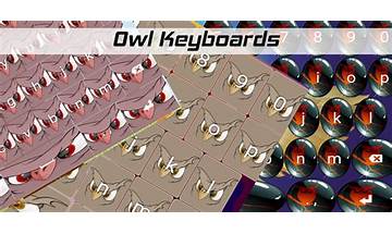 Owls Colorful Go Keyboard for Android - Download the APK from Habererciyes